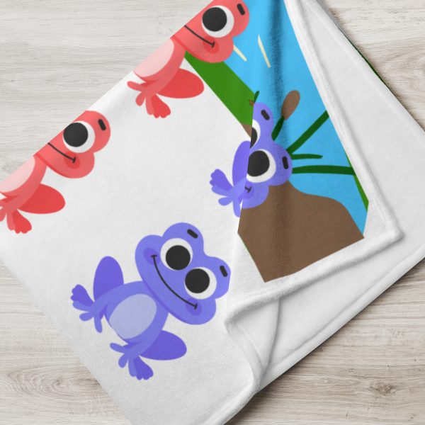 Twistify Frog Pond Blanket – Leap Into the Fun!